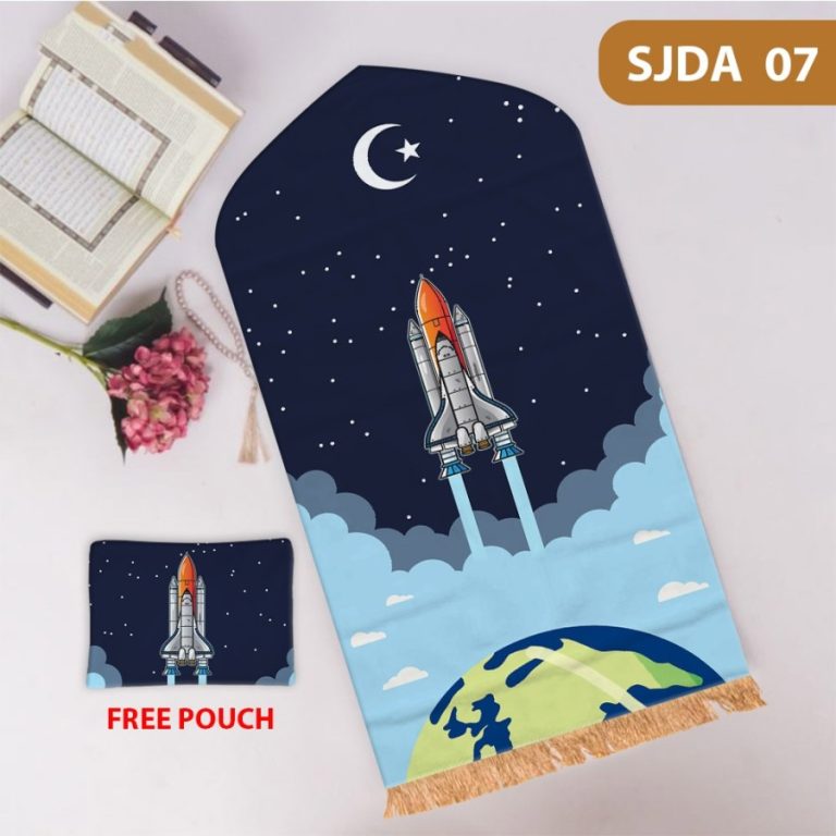 sejadah anak custom nama