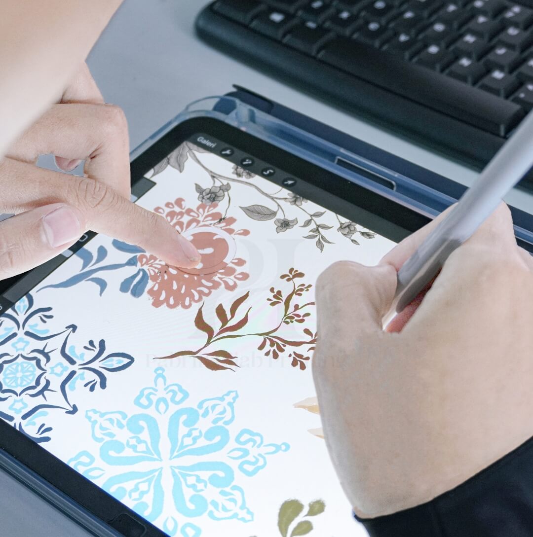 Proses printing hijab berkualitas premium